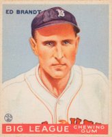 1933 Goudey #50 Ed Brandt Baseball Card