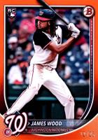 2025 Bowman #29 James Wood Orange Baseball Card