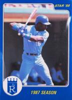 1988 Star Bo Jackson #4 Bo Jackson 1987 Season Baseball Card