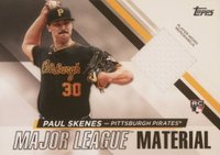 2024 Topps Update Major League Materials #PS Paul Skenes Baseball Card