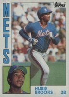 1984 Topps #368 Hubie Brooks Baseball Card