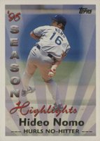 1997 Topps #464 Hideo Nomo Baseball Card