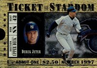 1997 Upper Deck Ticket To Stardom #TS5 Derek Jeter Baseball Card