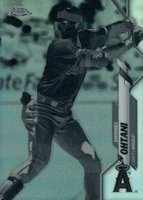 2020 Topps Chrome #21 Shohei Ohtani Negative Refractor Baseball Card