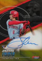 2021 Bowman's Best of 2021 Autographs #B21JI Jonathan India Gold Refractor Baseball Card