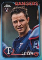 2024 Topps Chrome Update #USC105 Jack Leiter Refractor Baseball Card