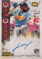 2024 Topps Archives 1999 New Breed Autographs #99NBAJCA Junior Caminero Baseball Card