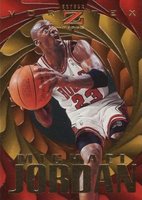 1996 Skybox Z-Force Vortex #5 Michael Jordan Basketball Card