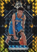 2022 Panini Mosaic #236 Chet Holmgren Black Gold Choice Basketball Card