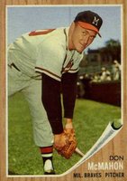 1962 Topps #483 Don McMahon Baseball Card
