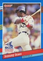 1991 Donruss #147 Sammy Sosa Baseball Card