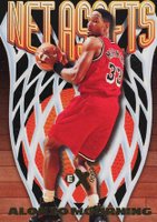 1996 Skybox E-X2000 Net Assets #12 Alonzo Mourning Basketball Card