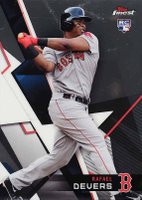 2018 Finest  #61 Rafael Devers Baseball Card