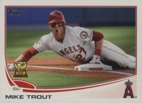 2013 Topps #27 Mike Trout Mini Baseball Card
