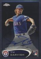 2012 Topps Chrome #151 YU Darvish Arm Back-Autograph Baseball Card