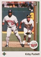 1989 Upper Deck #376 Kirby Puckett Baseball Card