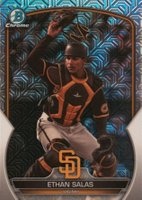 2023 Bowman Mega Box Chrome #171 Ethan Salas SP Baseball Card