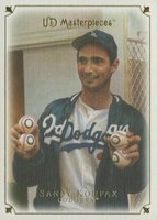 2007 Upper Deck Masterpieces #17 Sandy Koufax Baseball Card