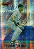 1997 Bowman's Best #82 Derek Jeter Atomic Refractor Baseball Card
