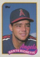 1989 Topps #761 Dante Bichette Baseball Card