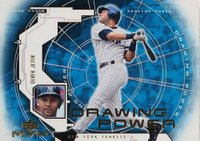 2001 Upper Deck MVP Drawing Power #DP8 Derek Jeter Baseball Card