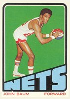 1972 Topps #191 John Baum Basketball Card