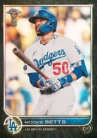 2022 Topps Chrome Ben Baller #100 Mookie Betts Baseball Card