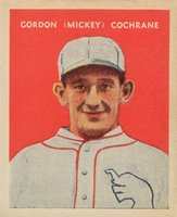 1932 U.S. Caramel #12 Gordon (Mickey) Cochrane Baseball Card