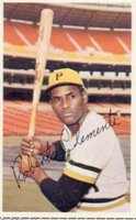 1971 Dell Today's Team Stamps # Roberto Clemente Baseball Card