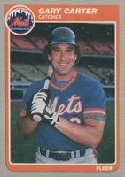 1985 Fleer Update #U-21 Gary Carter Baseball Card