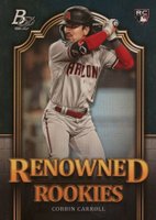 2023 Bowman Platinum Renowned Rookies #RR7 Corbin Carroll Baseball Card