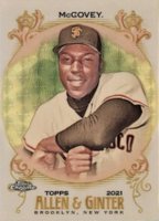 2021 Topps Allen & Ginter Chrome #2 Willie McCovey Superfractor 1/1 Baseball Card