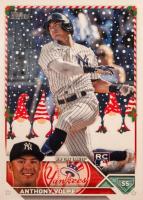 2023 Topps Holiday #H129 Anthony Volpe Sssp Baseball Card