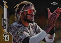 2020 Topps Chrome #84 Fernando Tatis Jr. SP-Gold Refractor Baseball Card