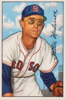 1952 Bowman #205 Walt Masterson Baseball Card