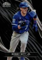 2024 Topps Chrome Black #72 Bobby Witt Jr. Baseball Card