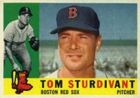 1960 Topps #487 Tom Sturdivant Baseball Card