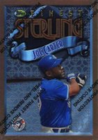 1996 Finest #315 Joe Carter Refractor w/Coating Baseball Card
