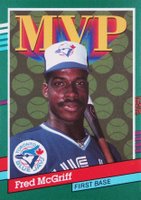 1991 Donruss #389 Fred McGriff Baseball Card