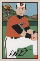 2021 Bowman X Keith Shore #16 Ryan Mountcastle Baseball Card