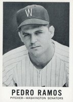 1960 Leaf #21 Pedro Ramos Baseball Card