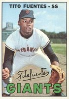 1967 Topps #177 Tito Fuentes Baseball Card