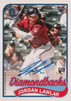 2024 Topps 1989 Topps Baseball Autographs #89BAJLA Jordan Lawlar Baseball Card