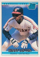 1992 Donruss Update #U-6 Kenny Lofton Baseball Card