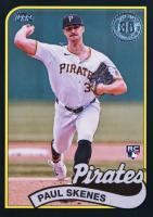 2024 Topps Update 1989 Topps Baseball #46 Paul Skenes Black Baseball Card