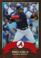 2018 Topps Advent Calendar #10 Ronald Acuna Jr. Baseball Card