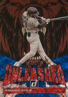 2022 Panini Donruss Unleashed #UL1 Fernando Tatis Jr. Blue Baseball Card