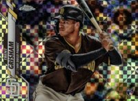 2020 Topps Chrome #101 Trent Grisham X-Fractor Baseball Card