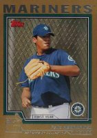 2004 Topps Traded #T144 Felix Hernandez Gold Baseball Card