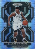 2021 Panini Prizm #297 Cameron Thomas Hyper Prizm Basketball Card